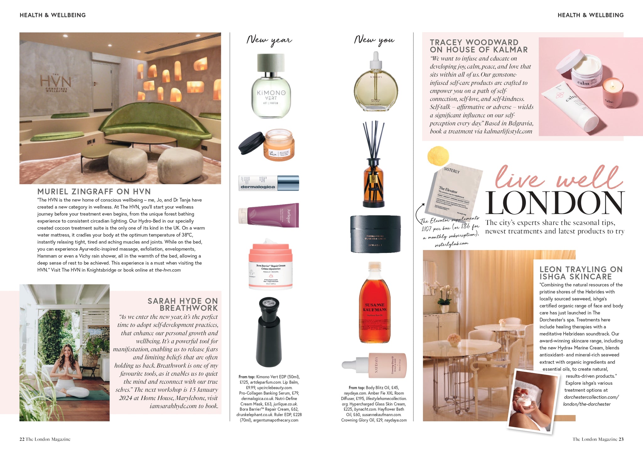 The London Magazine featured Art de Parfum !
